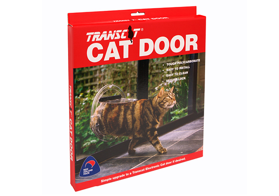 Product shot of the Transact Cat Door.