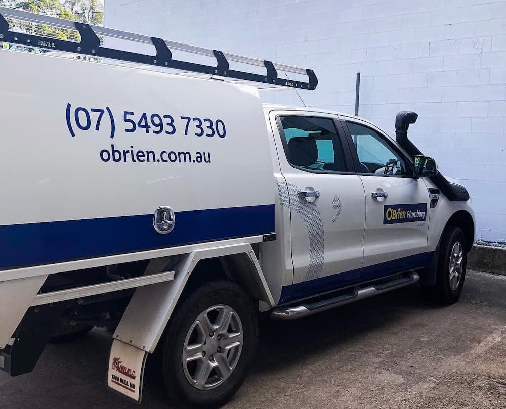 O'Brien Plumbing Maroochydore Work Ute