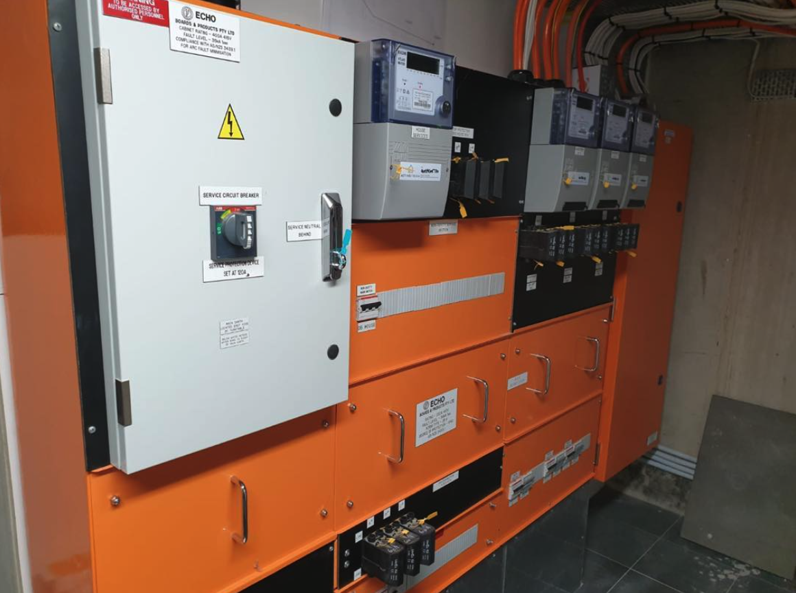 a commercial switchboard upgrade completed in the Eastern Suburbs 