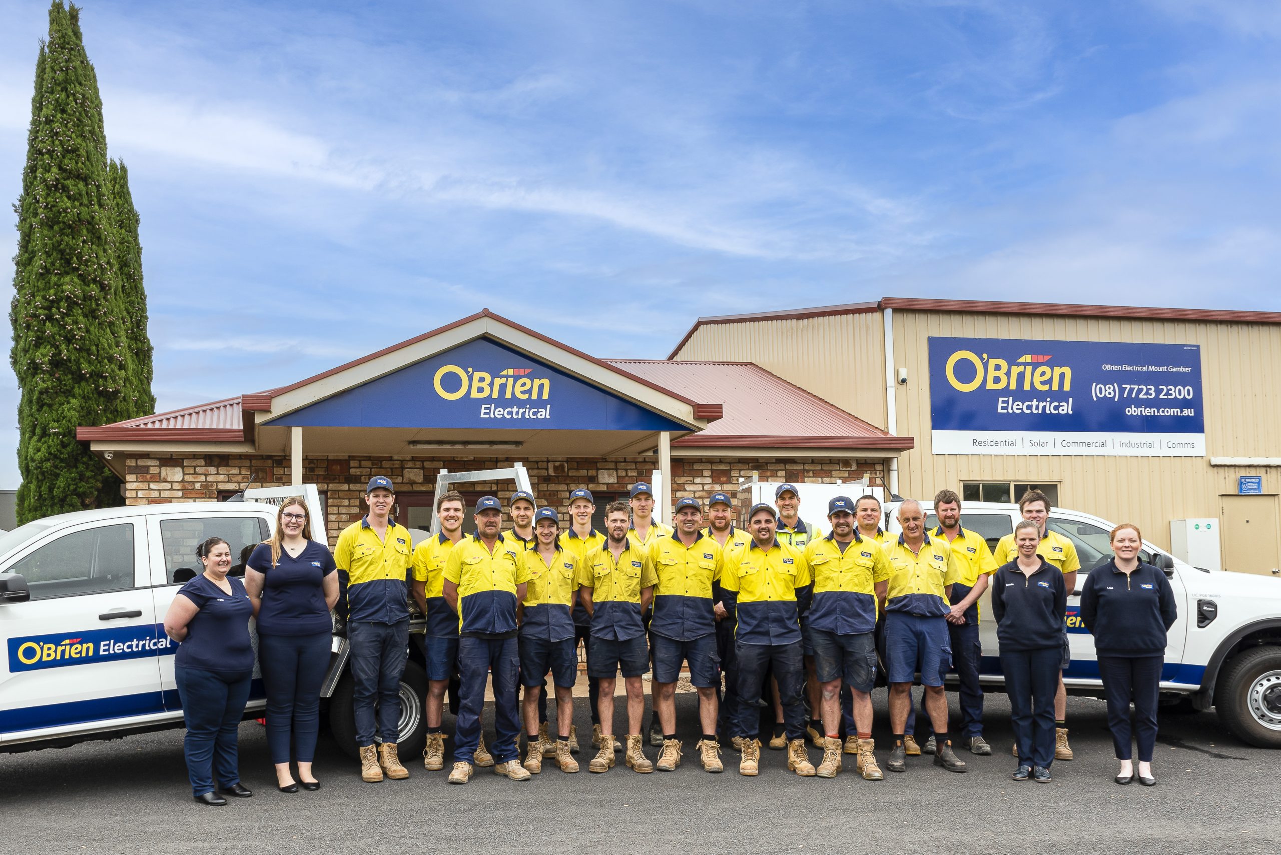Contact us O'Brien Electrical Mount Gambier