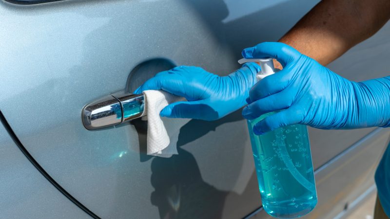 Touchpoint Sanitisation Service for Vehicle Glass Repairs and Replacement