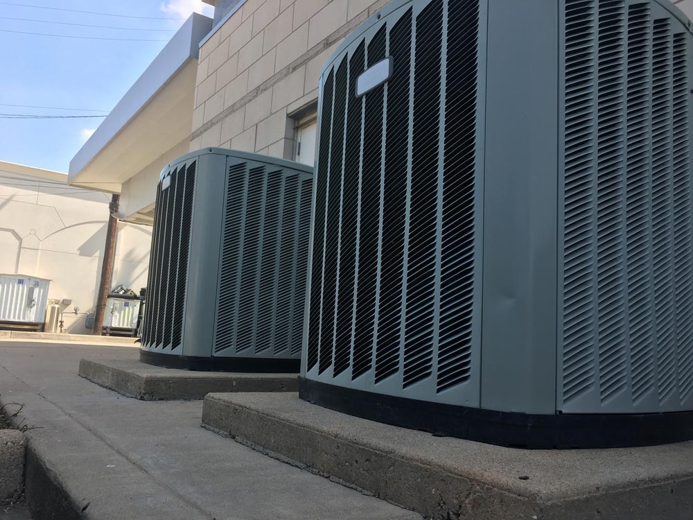 Commercial HVAC at a business in Rowville