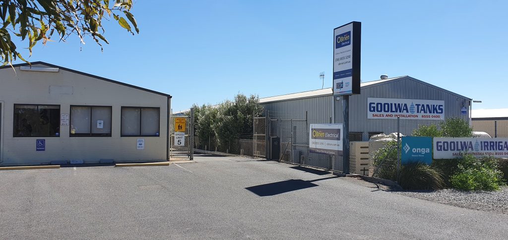 O'Brien Electrical Goolwa shopfront in South Australia