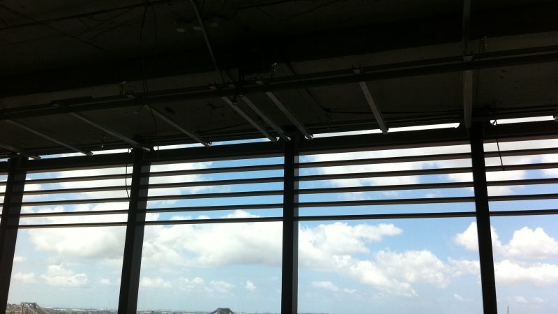 Electric Blind Installation - 111 Eagle Street Brisbane