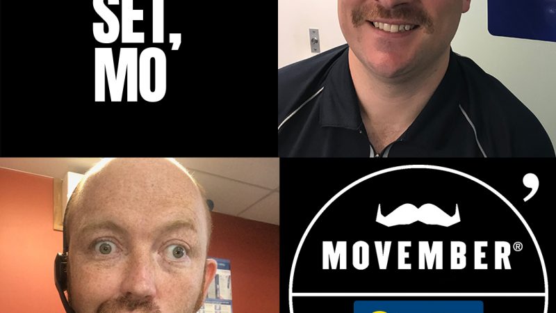 Team MO'Brien Supports Movember