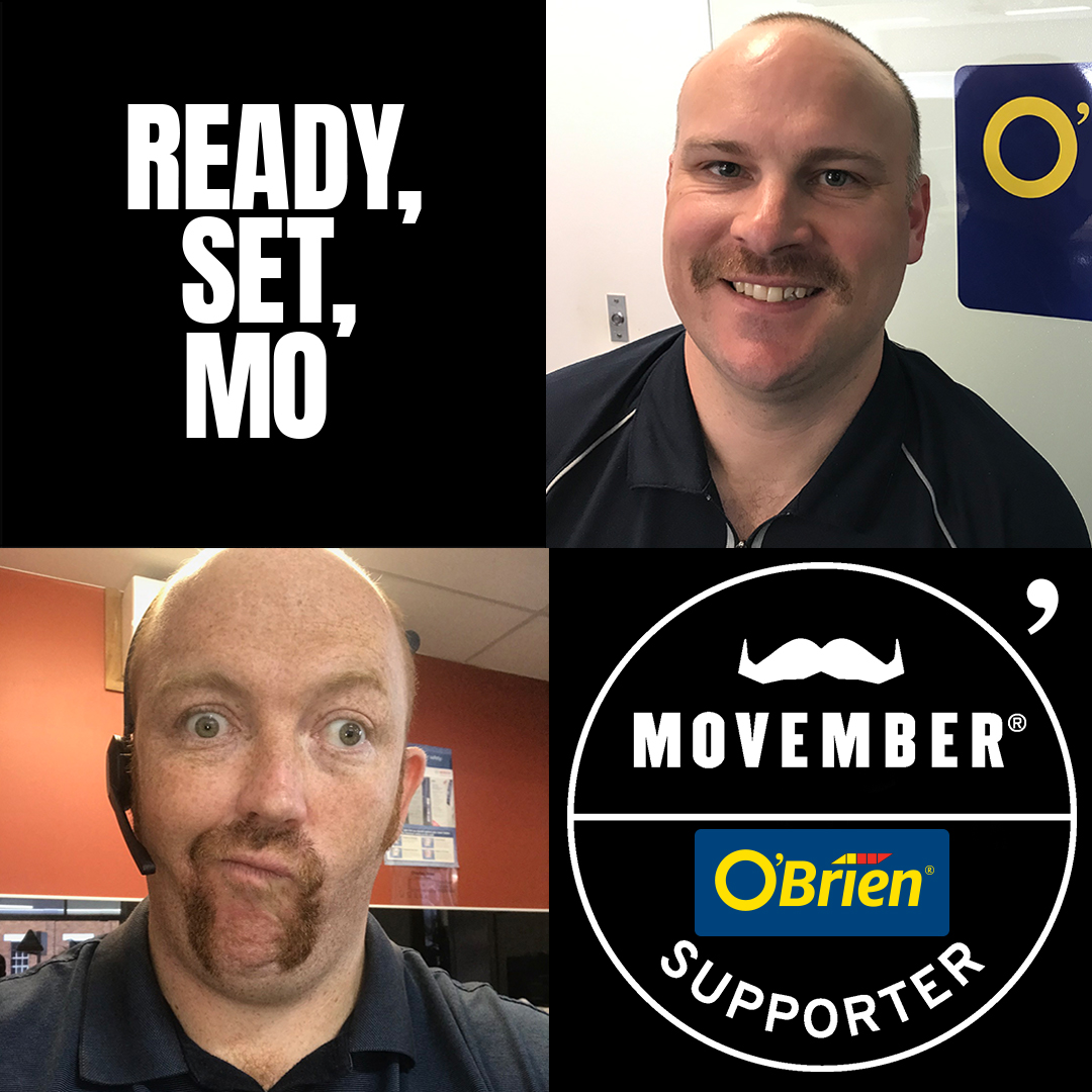 Team MO’Brien Supports Movember