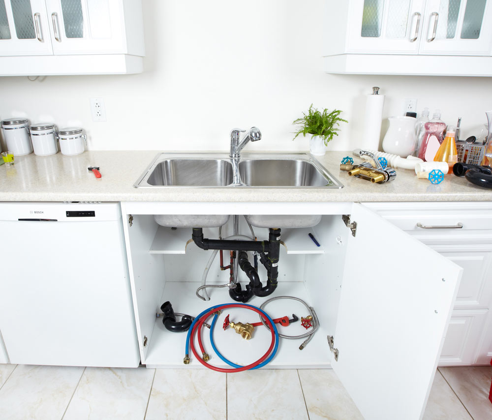Kitchen Sink Pipes And Drain