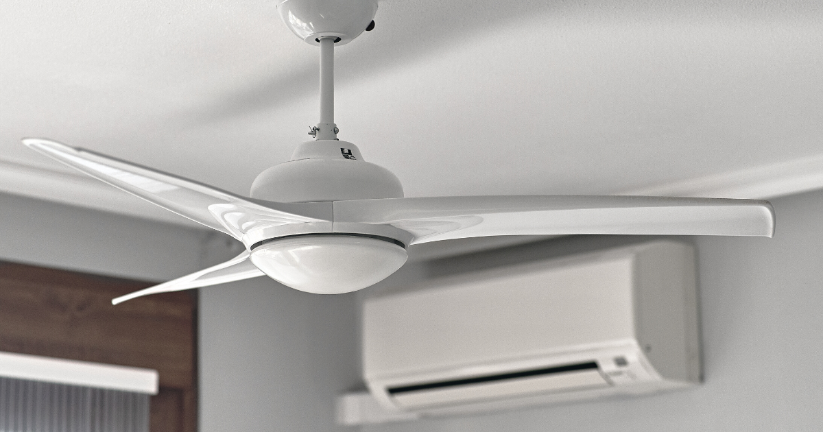 Ceiling Fans Vs Air Conditioners Which, Ceiling Fan To Circulate Heat