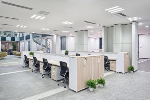 Commercial Lighting Design In Office