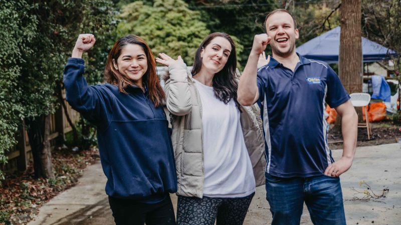 Team O'Brien Rowville Pay it Forward to Help a Family in Need.