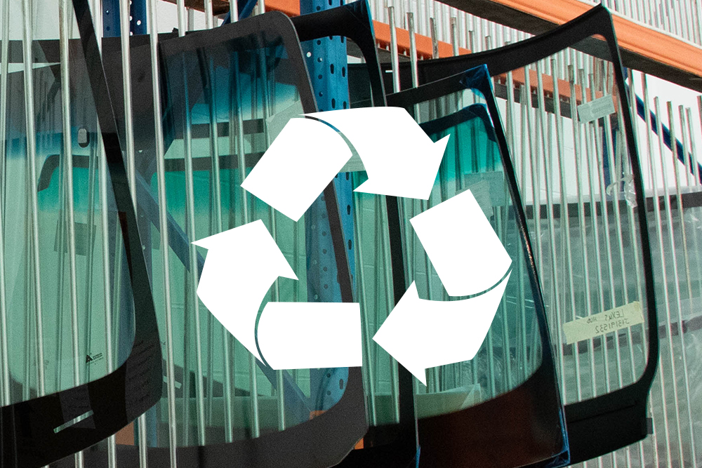 A Closer Look At Windscreen Recycling: How It Works And Where It Goes