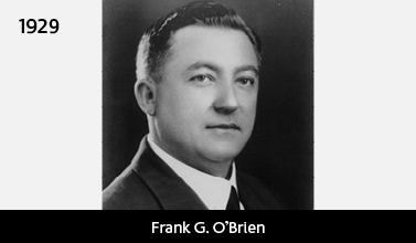 Vintage photo of Frank G O'Brien