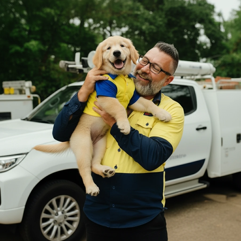photo of obrien hervey bay staff as best air conditioning contractor near me trusted by 8,500+ locals associated with split system air conditioner installation near me and solar sunboost