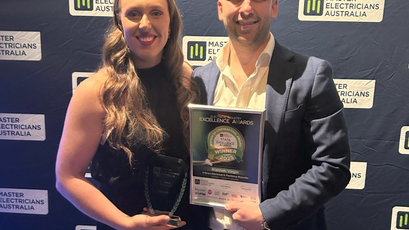 A Great Night at the 2025 Master Electricians Australia Awards