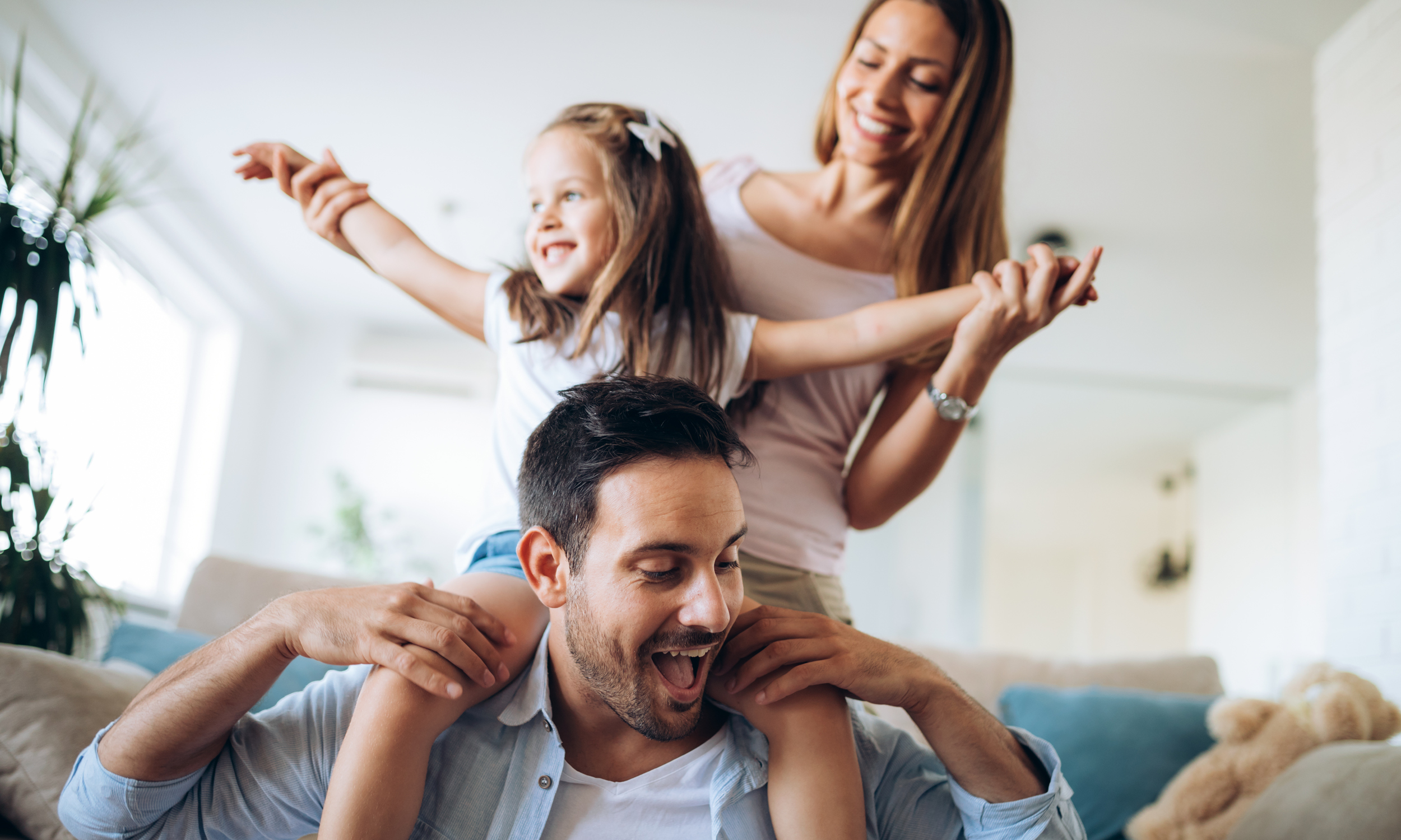 Photo of family after Best Air Conditioning Hervey Bay QLD Provider Obrien Hervey Bay solves their problems.