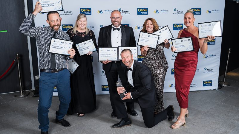 O’Brien Electrical & Plumbing Lismore Celebrates Award-Winning Success!