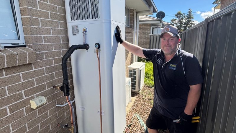 Heat Pump Hot Water Systems Central Coast | O'Brien Plumbing & Roofing Wyong