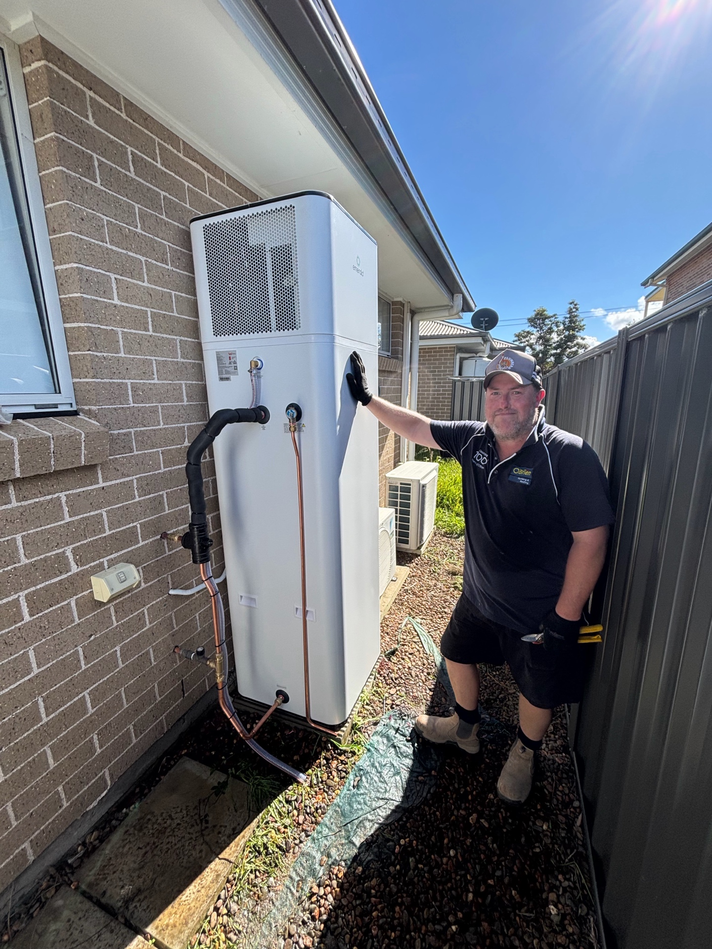 Heat Pump Hot Water Systems Central Coast | O’Brien Plumbing & Roofing Wyong